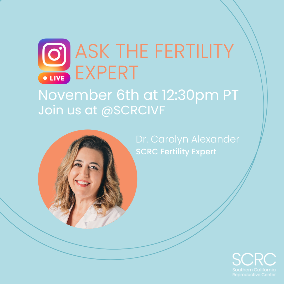 Ask the Fertility Expert 十一月 6th